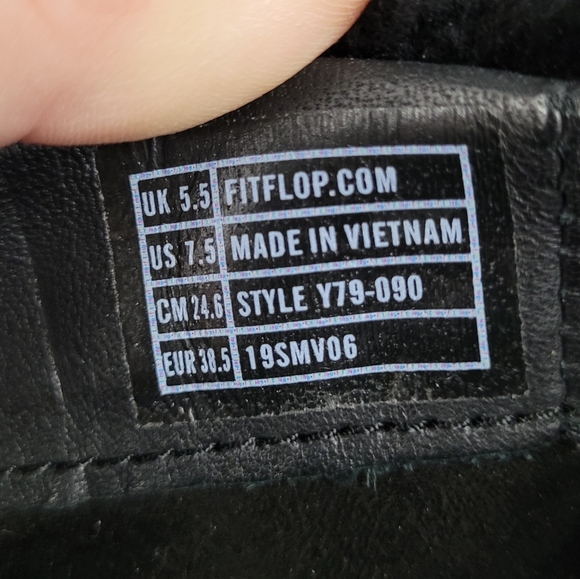 FITFLOP | Mimie genuine shearling trim bootie - Picture 9 of 9